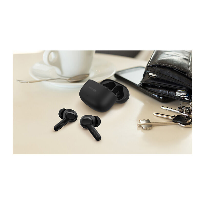 Philips TWS True Wireless Earbuds - Black