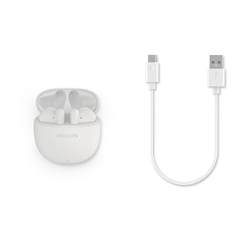 Philips TWS Wireless Earbuds - White