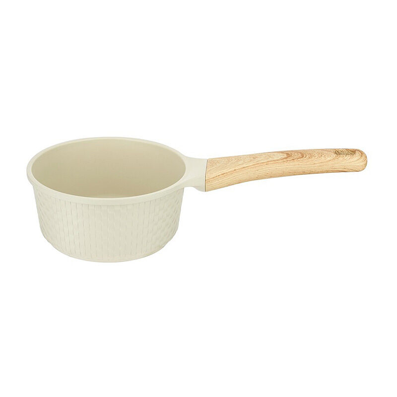 Resto Ran Beige Saucepan with Lid - Diameter 16cm Resto Ran Beige Saucepan with Lid - Diameter 16cm