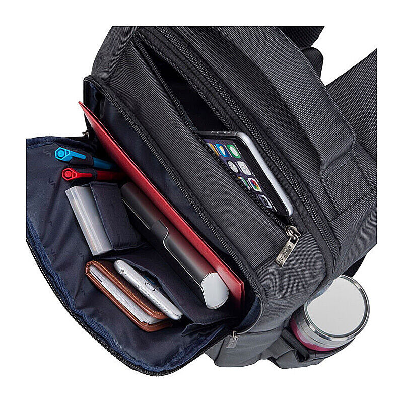 RIVACASE 8262 Central Laptop Backpack - 15.6in - Black