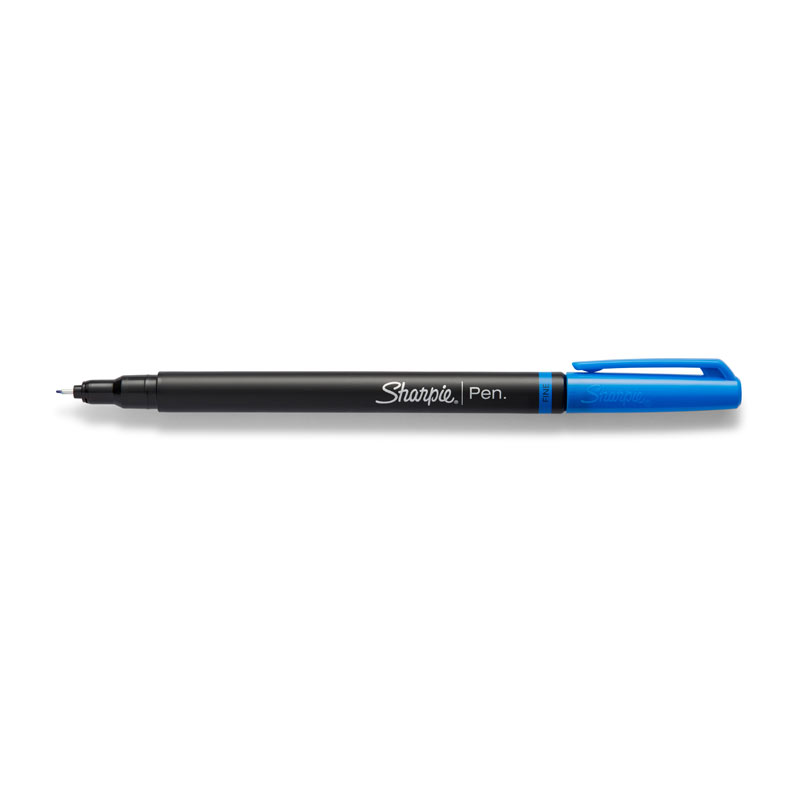Sharpie Pen Fineliner Blue - Box of 12