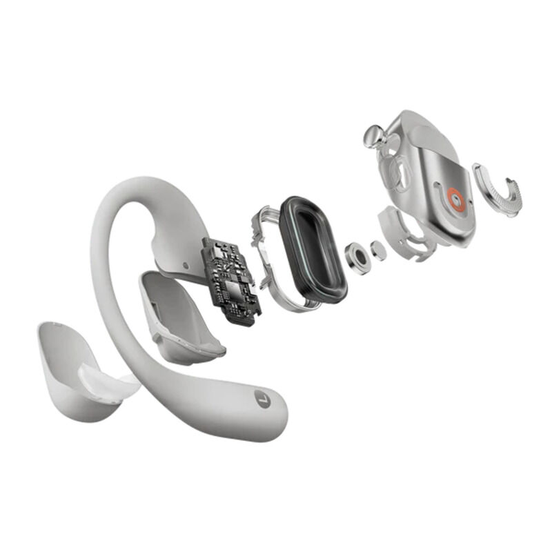 Shokz OpenFit 2+ Open-Ear True Wireless Earbuds - Grey