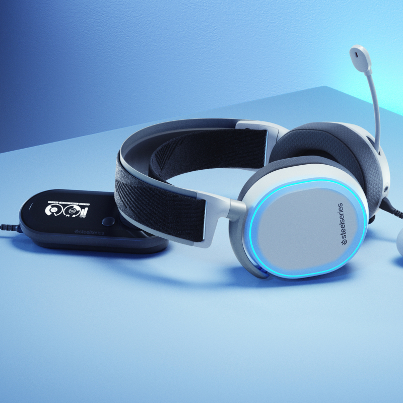 SteelSeries Arctis Pro Gaming Headset GameDAC Hi Res Audio System