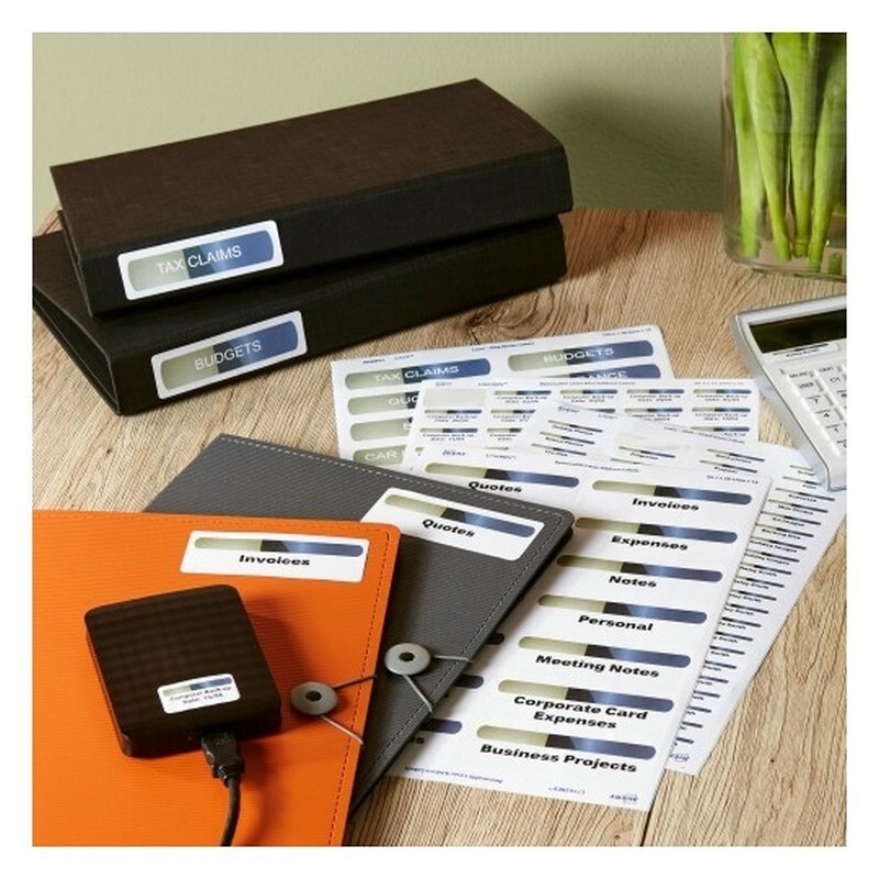 Avery Removable Multi-purpose Labels - 99.1 x 38.1 mm 14UP - 350 Labels - 25 Sheets