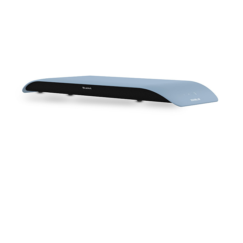 BlueAnt Soundblade Under Monitor Soundbar - Blue