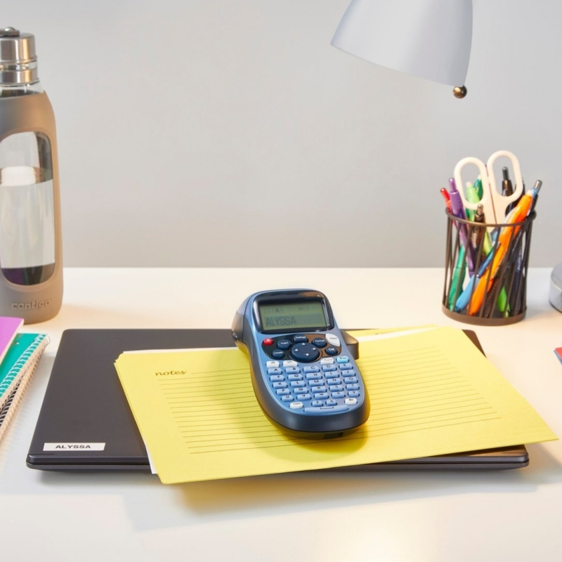 DYMO LetraTag 100H Blue Handheld Direct Thermal Label Maker