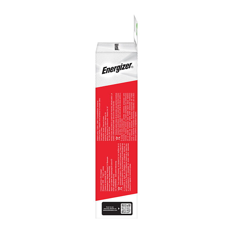 Energizer GaN Wall Charger 20W