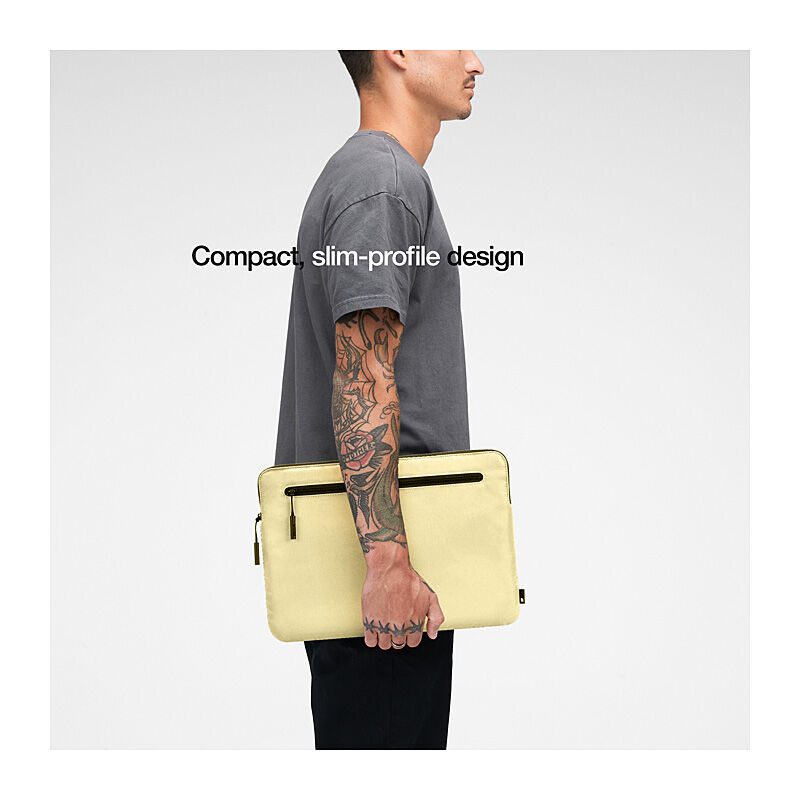Incase Compact Sleeve for 13in Laptop - Lemon Custard