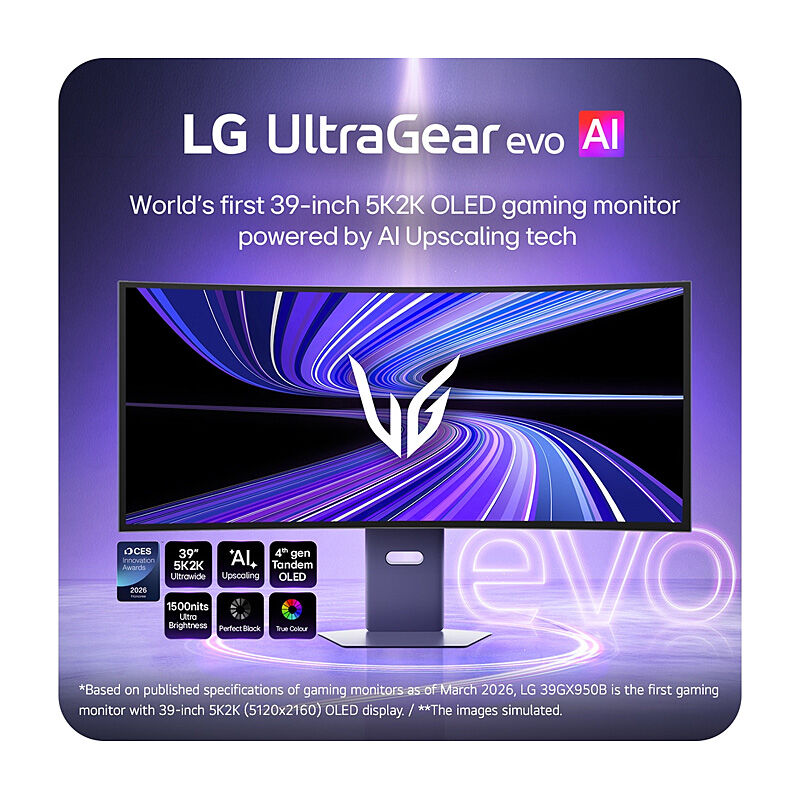 LG UltraGear 39in Monitor - UltraGear - 5K2K OLED Gaming Monitor