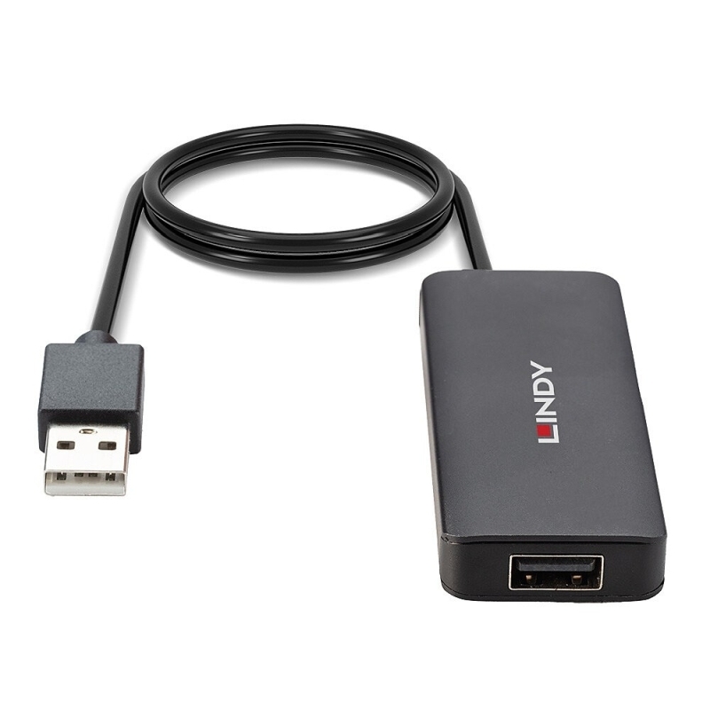 Lindy 4 Port USB-A 2.0 Hub