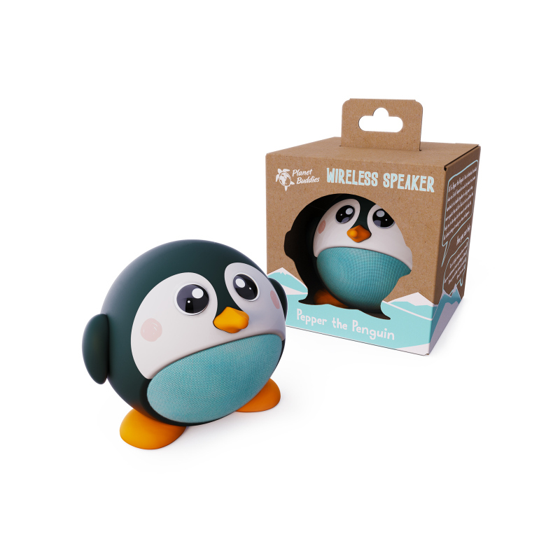 Planet Buddies Wireless Speaker - Penguin