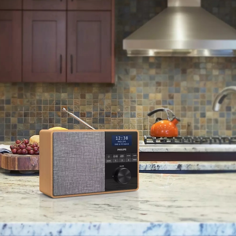 Philips Wooden DAB+/FM Radio
