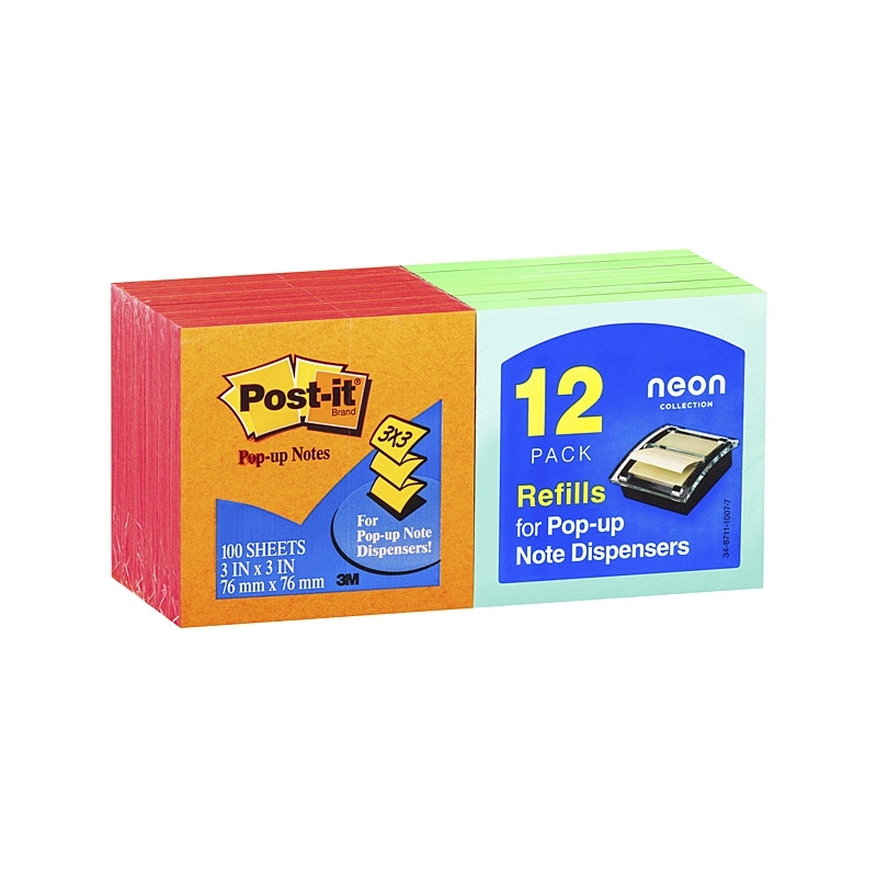 Post-It Pop-up Notes Cape Town 76 x 76mm 12-Pack Post-It Pop-up Notes Cape Town 76 x 76mm 12-Pack