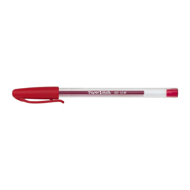 Paper Mate InkJoy 100ST Ball Pen Red - Box of 12 Paper Mate InkJoy 100ST Ball Pen Red - Box of 12