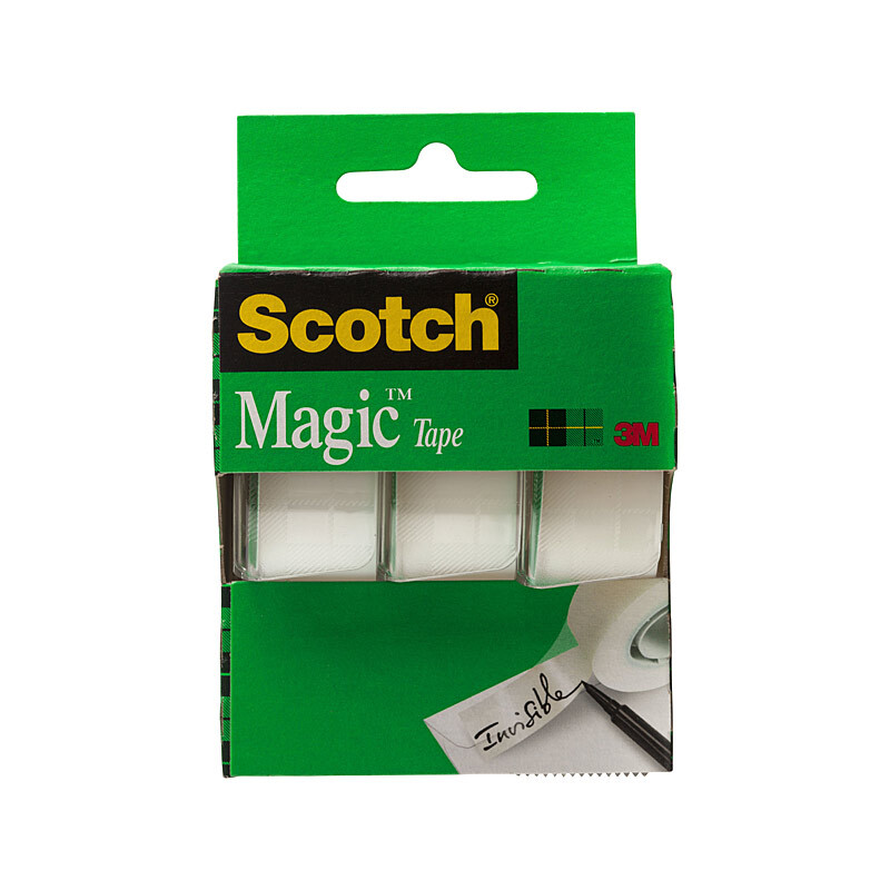 Scotch Magic Tape 3105 19mmX7.6M - Pack of 3 - Box of 6