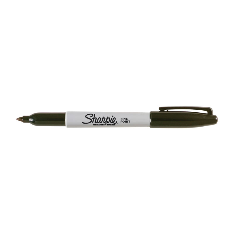 Sharpie Permanent Marker Fine Point Black - Box of 12
