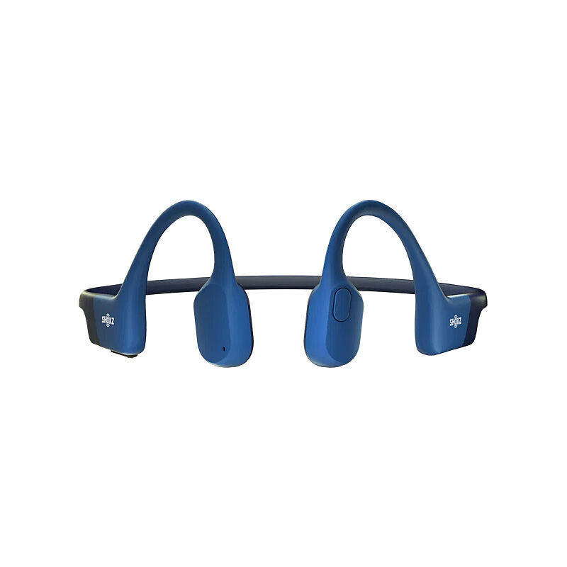 SHOKZ OpenRun MINI Bone Conduction Sports Bluetooth Headphones - Blue