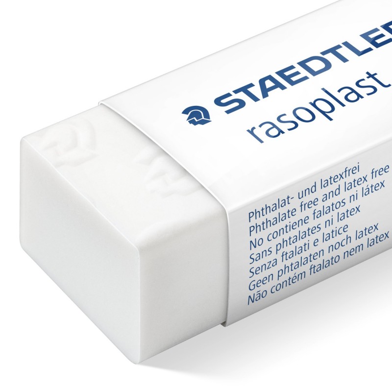 Staedtler Rasoplast Erasers 65 x 23 x 13 mm, Box of 20 Staedtler Rasoplast Erasers 65 x 23 x 13 mm, Box of 20