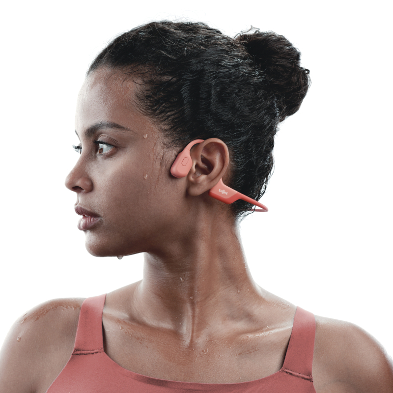 Shokz OpenRun Pro Bone Conduction Sports Headphones - Pink
