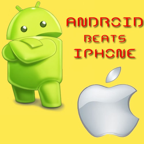 android beats apple