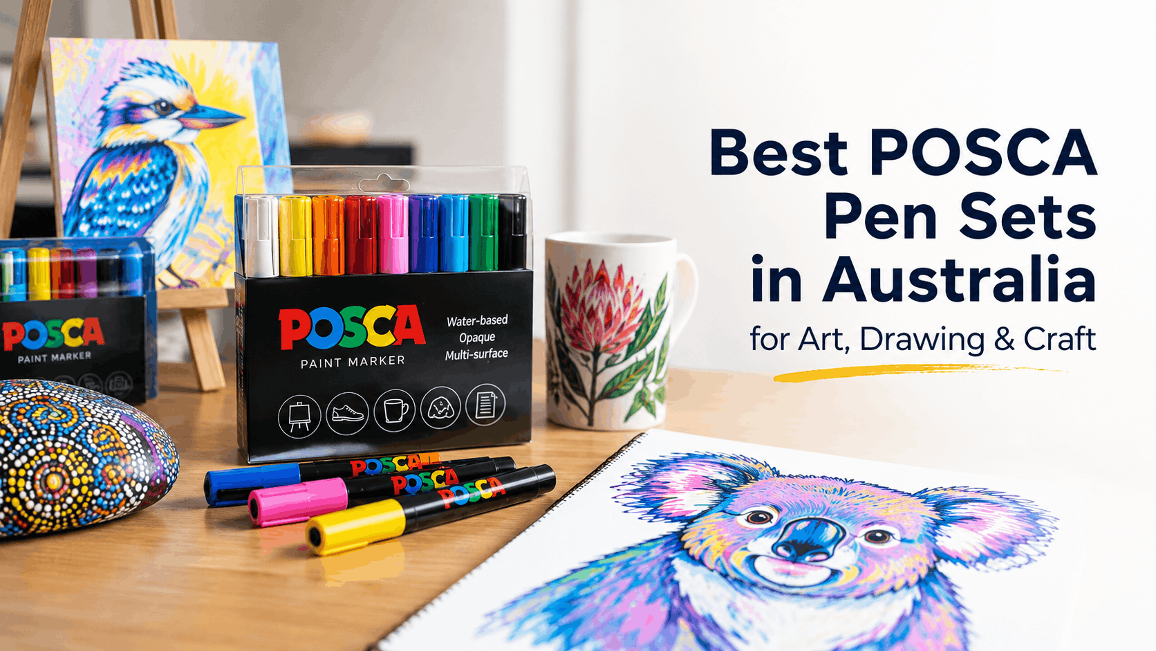 Best POSCA Pen Sets in Australia for Art, Drawing & Craft