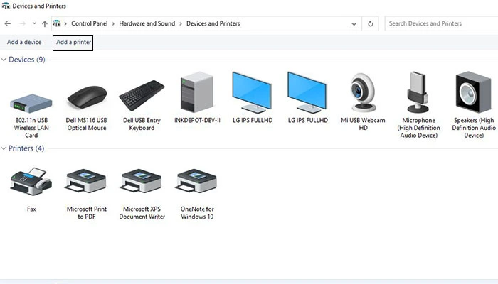 Remove and Re-Add Your Printer<