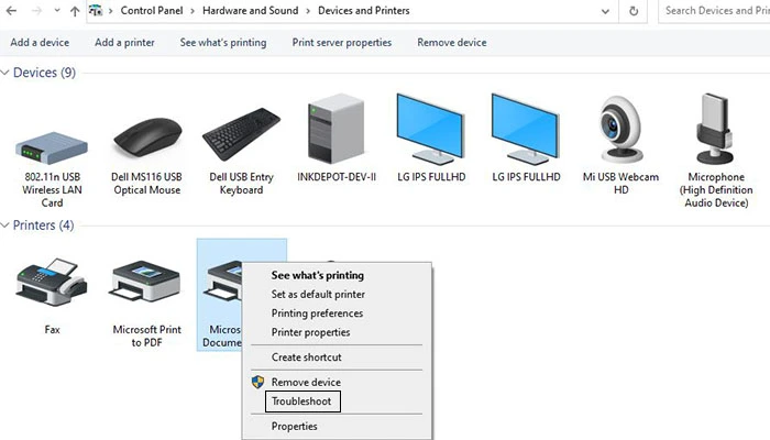 Try Windows Troubleshooter