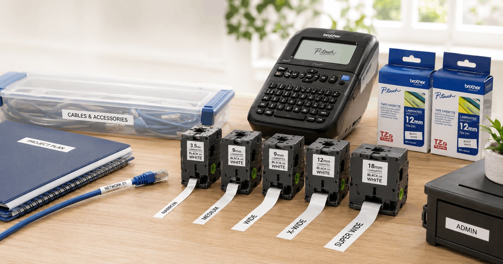 Which Brother TZe Label Tape Do You Need? An Australian Size and Compatibility Guide