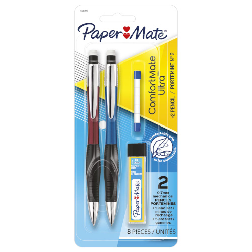 Paper Mate Confortmate Mechanical Pencil 0.7mm - Pack of 2 - Box of 6