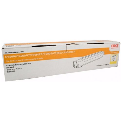 Oki 42918917 Yellow Genuine Toner Cartridge