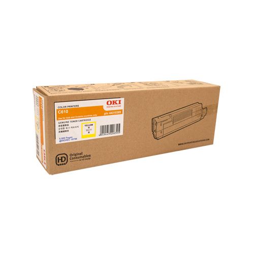 Oki 44315309 Yellow Genuine Toner Cartridge