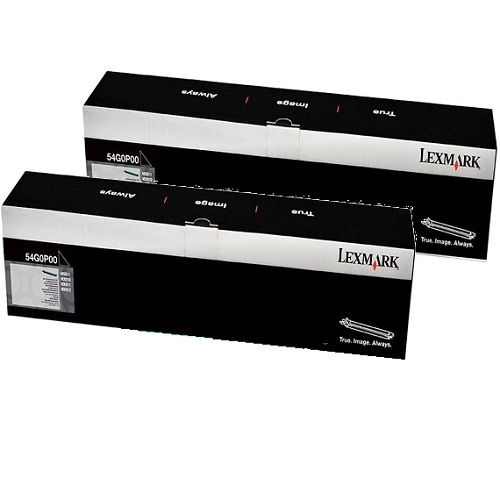 2 Pack Lexmark 54G0H00 Genuine Toner Cartridges
