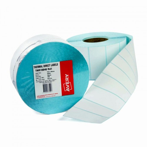 Avery Thermal Roll Labels - 36 x 102 mm - 500 Labels - 1 Roll