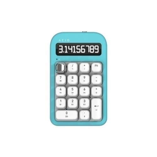 Azio IZO Wireless Numpad / Calculator Series 2 - Mint Daisy | Ink Depot
