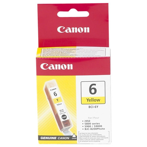 Canon BCI-6Y Yellow (Genuine)