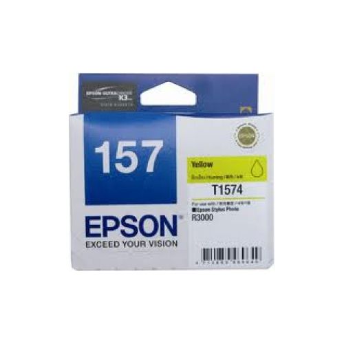 Epson 157 Yellow Genuine Ink Cartridge (C13T157490)