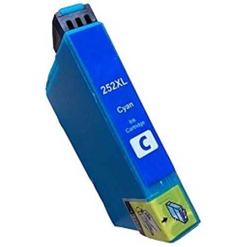 Epson Compatible 252XL Cyan High Yield Ink Cartridge (C13T253292)