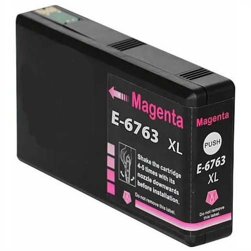 Compatible Epson 676XL Magenta High Yield Ink Cartridge (C13T676392)