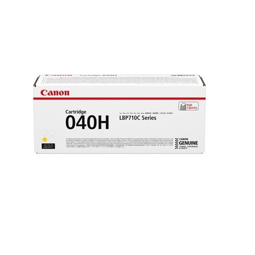 Canon CART040HY Yellow High Yield Genuine Toner Cartridge