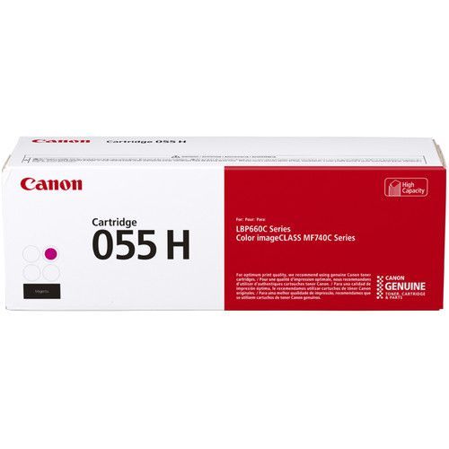 Canon CART055H Magenta High Yield Genuine Toner Cartridge