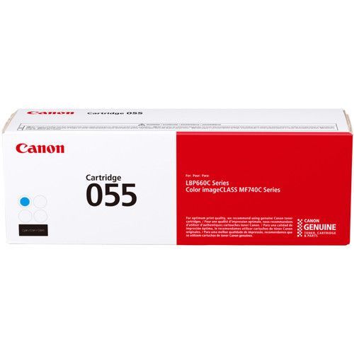 Canon CART055 Cyan Genuine Toner Cartridge