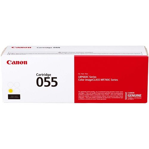 Canon CART055 Yellow Genuine Toner Cartridge