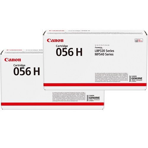 2 Pack Canon CART056H Genuine Toner Cartridges