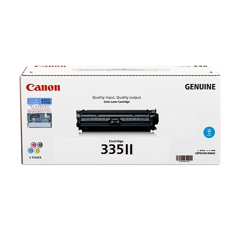 Canon CART335IIC Cyan High Yield Genuine Toner Cartridge