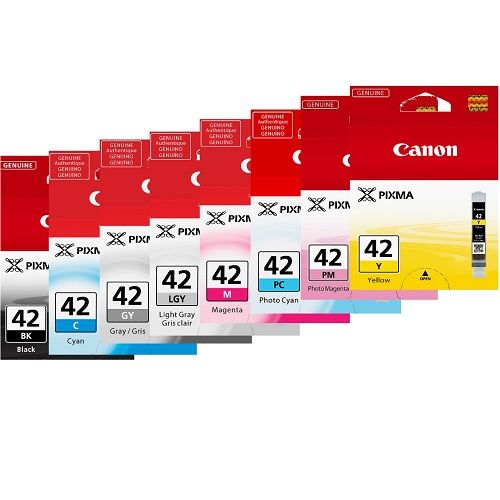 8 Pack Canon CLI-42 Genuine Ink Cartridges