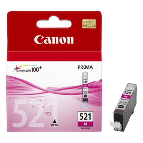 Canon CLI-521M Magenta Genuine Ink Cartridge