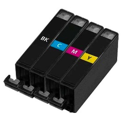 5 Pack Canon Compatible PGI-525BK/CLI-526 Ink Cartridges