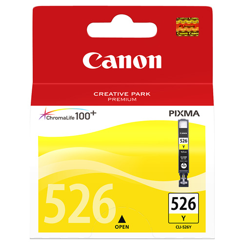 Canon CLI-526Y Yellow Genuine Ink Cartridge