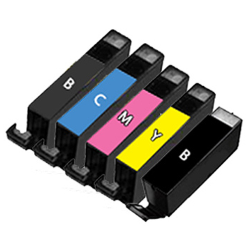 5 Pack Canon Compatible PGI-650XL/CLI-651XL Ink Cartridges