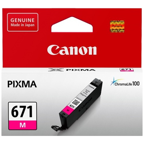 Canon CLI-671M Magenta Genuine Ink Cartridge
